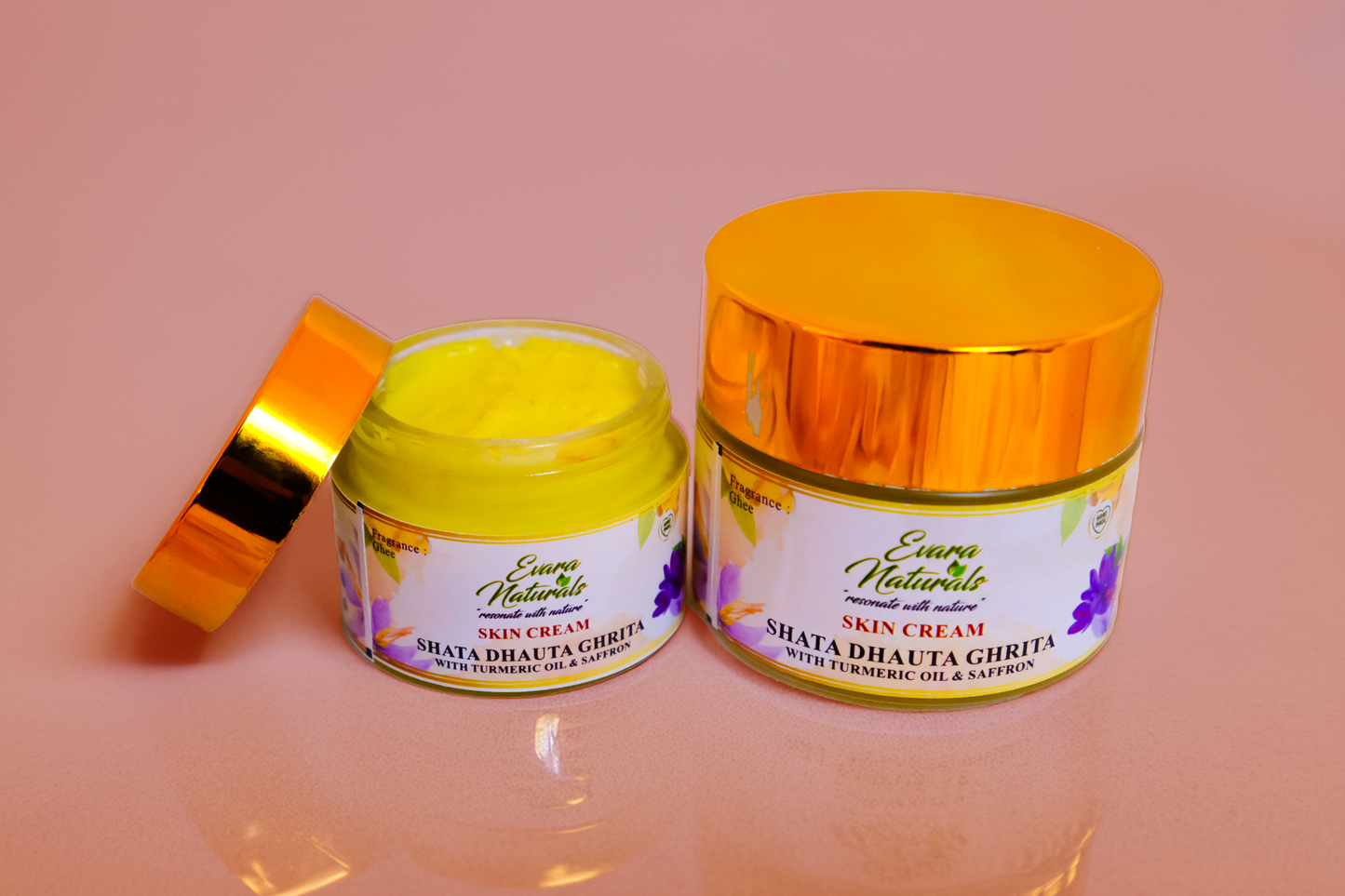 Shata Dhauta Ghrita with Turmeric Oil - Large